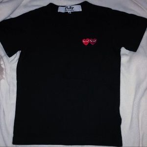 Black play comme des Garçon tee